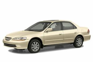 Текстильные коврики на HONDA ACCORD 6 1998-2002 левый руль