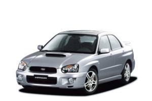 Текстильные коврики на SUBARU IMPREZA 2002-2007 левый руль