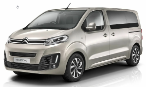 Эва-коврики на Citroen SpaceTourer I long 7 мест 2016 -